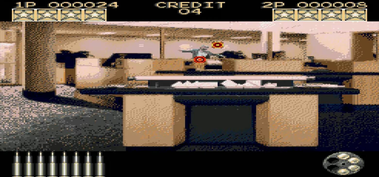 Lethal Enforcers - геймплей игры Sega Mega Drive\Genesis